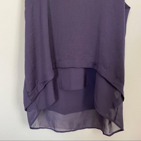 Gap Sleeveless Purple Flowy Tank - Picture 3 of 4